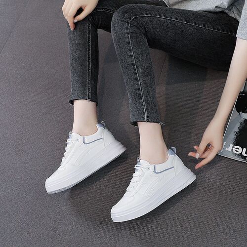 W1763 Height Increased White Shoes Womens 2024 Womens Shoe