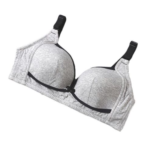 Women Soft Cotton Nursing Bra Underwear Maternity Feeding Fr