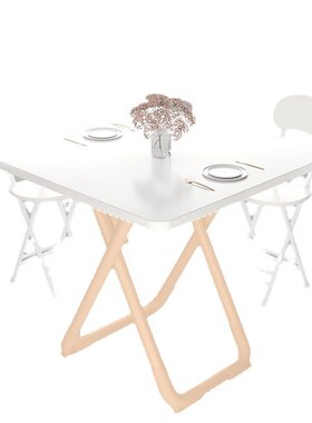 Foldable table, dining table, household layout, dining table