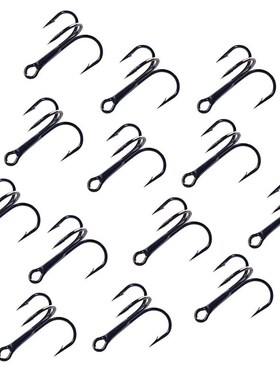 Hengjia 20pc High Carbon Steel reble Fishing Hooks 2# 4# 6#8