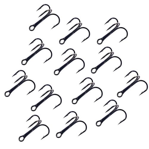 Hengjia 20pc High Carbon Steel reble Fishing Hooks 2# 4# 6#8