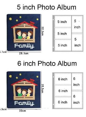 5 Inch 6 Inch 600 Sheets Photo Album Large Capacity Wedding