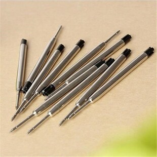 10pcs 0.7 medium ink smooth ballpoint pen refills 圆珠笔笔芯