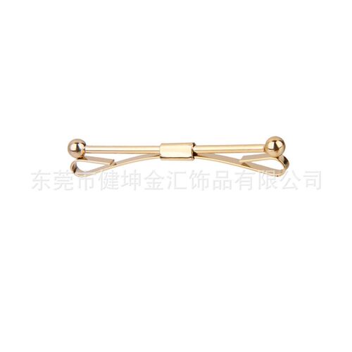 Factory In Stock Fashion Round Ball Mens Collar Clip Collar