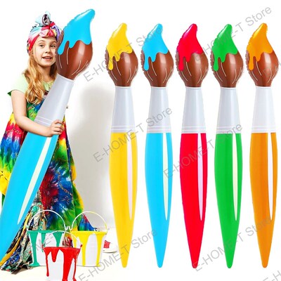 Giant Inflatable Paint Brush Balloon Large Blow up Art Paint