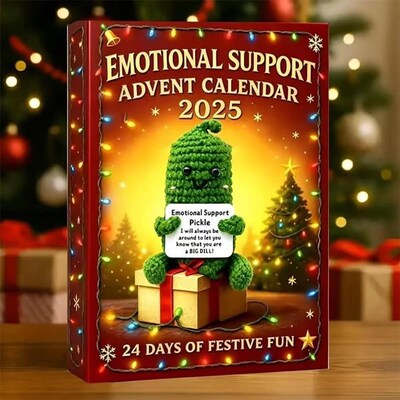 Emotional Support Advent Calendar , Birthday and Christmas