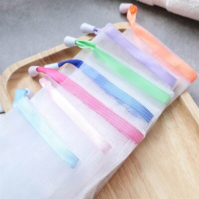 Foaming net, bubble net, facial cleansing soap bag, soap pou