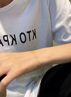 金属珠脚炼金色脚炼珠宝为妇女