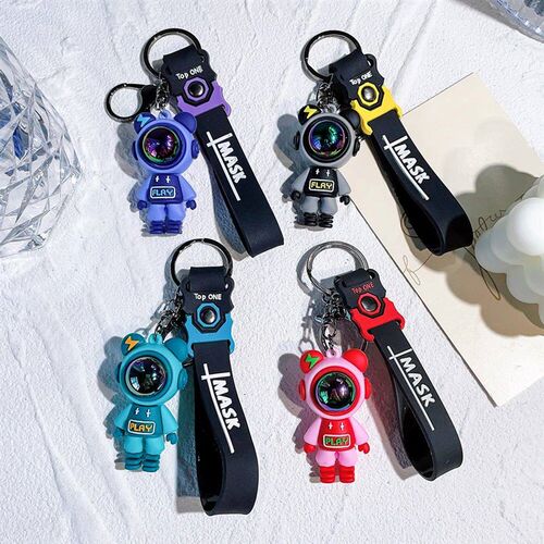 Lightning Bear Keychain Fashion Cartoon Cute Astronaut Bear