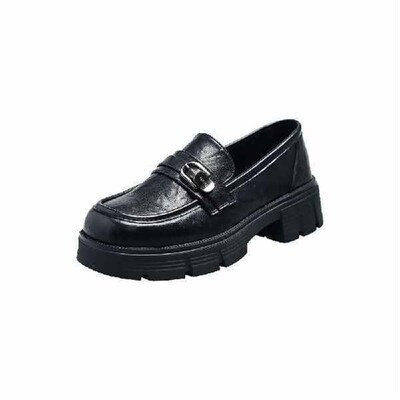 Uncle MJ ~ Platform Heel Loafers Women British Sle New