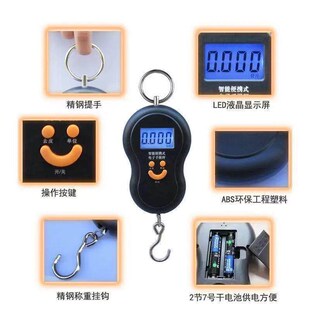 Portable Handheld Scale, Digital Postal Scale, High Precisio