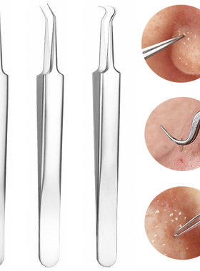 Stainless Steel Acne Clip Acne Needle Blackhead Removal Clip