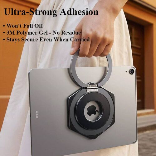 Oatsbasf Magnetic Tablet Holder with 360 Rotatable Ring St