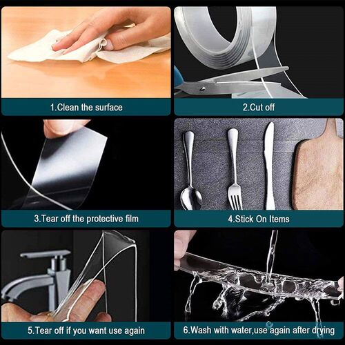Nano Tape Extra Strong Double-sided Adhesive Tape Heavy Duty