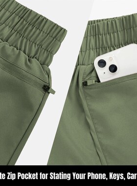 2022 Women Shorts Loose Side Zipper Pocket Shorts Workou