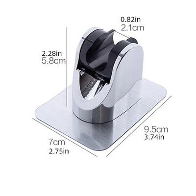 Universal Showerhead Holder Wall Mounted Punch Free Househol