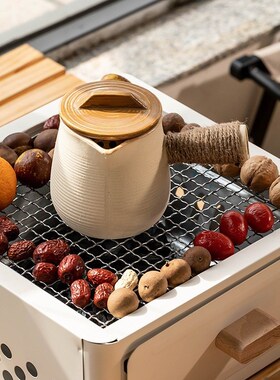 Barbecue grill charcoal stove outdoor camping cookware