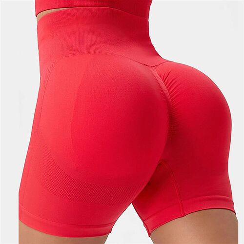 1/3/4pcs Womens Seamless Cycling Short Leggings-High-Waist