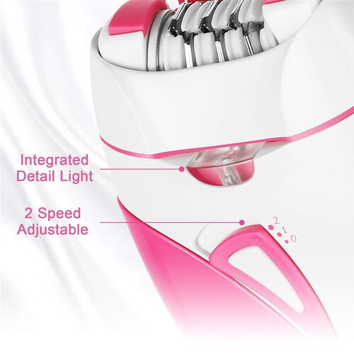 electric female epilator for women facial full body hair rem