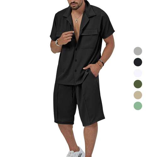 Summer Mens Set Quality Mens Clothing Leisure Travel Vacat