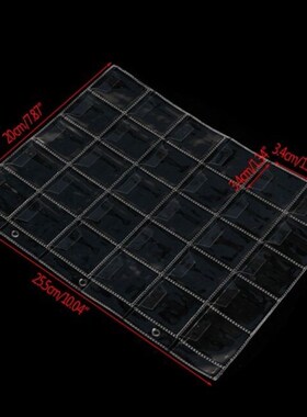 30 Pockets Classic Coin Holders Folder Pages Sheets For Stor