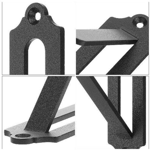 4pcs Wall Hooks Black Skull Mount Hanger for Indoor Outdoor