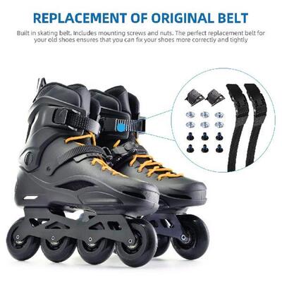 Adjustable Buckle Straps Replacement Parts Roller Skate
