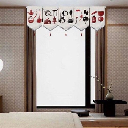 Japanese Tea Room Partition Kitchen Door Head Curtain