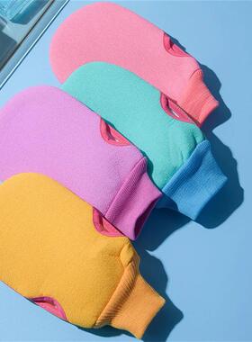 Double Exfoliating Scrub Gloves, Double Sided Hammam, Morocc