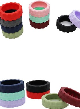 Mute Silicone Luggage Suitcase Wheel Protective Cover Trolle