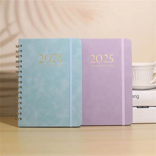 2025 A5 Journal Notebook Yearly Week Planner Daily Diary Cal