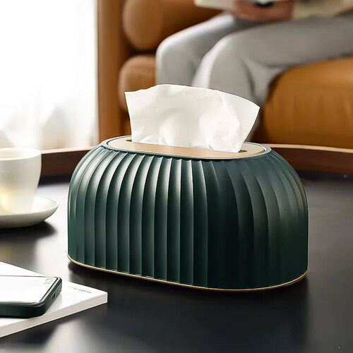 Nordic Striped Tissue Box Holder Toilet Paper Box Table Napk