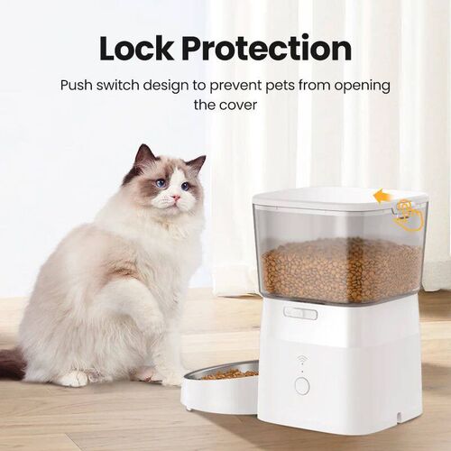 Dog Feeder Automatic Smart Pet Food Dispenser for Pets Dog K