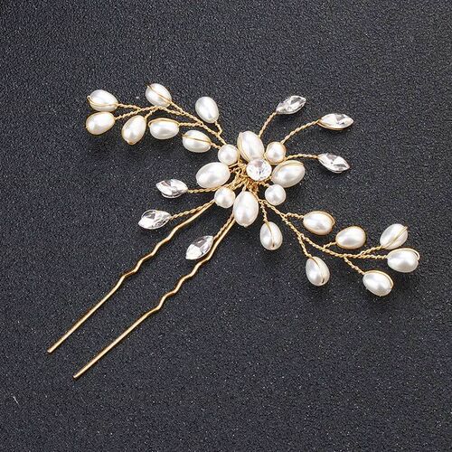 1PC Hot Sale Elegant Bridal Pearl Handmade Flower Beautiful