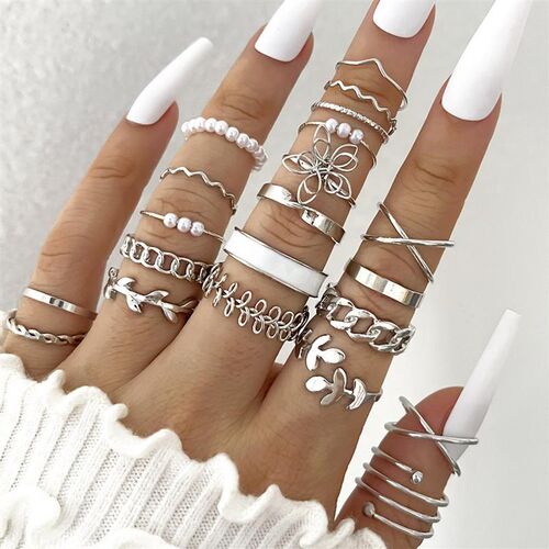Kembalianmu sembunyikanmu 戒指套装22件套 Ring set 22 pieces