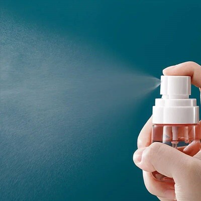 2/4PCS Refillable Spray Bottles 30/60/80ml Alcohol Atomizer