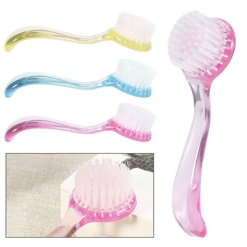 Nail Brush Gentle Handheld Round Head Art UV Gel Powder Dust