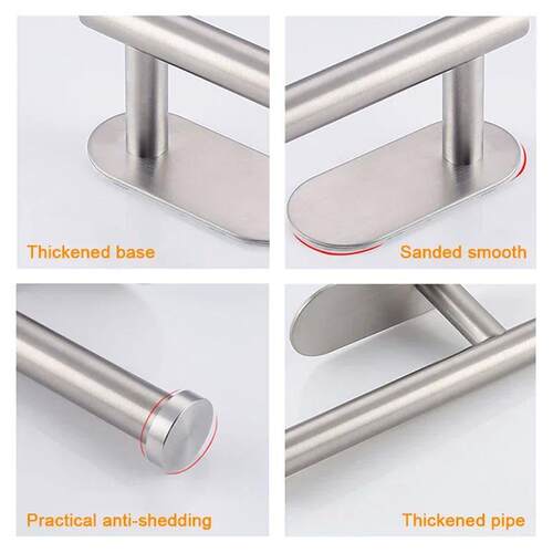 No Drilling Toilet Paper Holder SUS304 Stainless Steel Self
