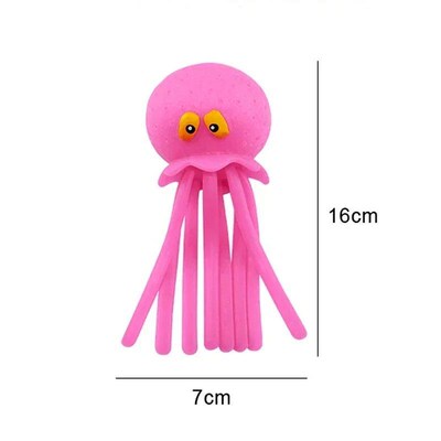 Baby Bath Toys Sponge Water Absorbing Octopus Squeezing Sres