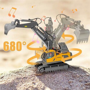 2.4G RC Car Excavator Dumper Bulldozer Children Remote Contr