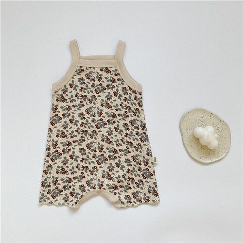 Newborn Rompers Baby Girl Clothes Sleeveless Summer Baby Gir