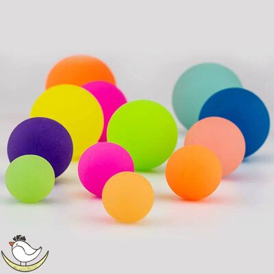 2-20PCS Large Luminous Jumping Ball High Bouncing Rubber Bal