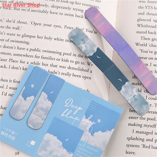 Bookmark Book Magnet Reading Scenery Nature PCs Magnetic