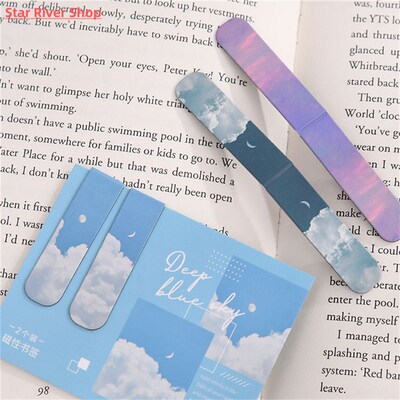2 PCs Nature Scenery Magnet Bookmark Magnetic Reading Book M