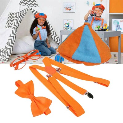 Kids Child Train Engineer Costume Cosplay Uniform Role Play