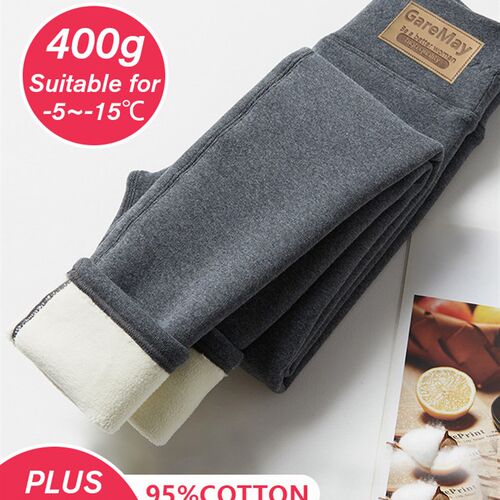 Thick Warm Winter Leggings for Women High Waist Velvet Leggi