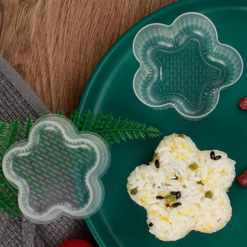 2Pcs/Set Sushi Rice Ball Mould Cute Animal Shape Japanese Lo