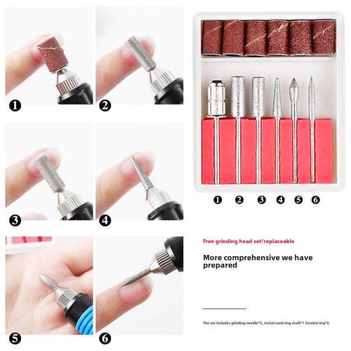 Nail File Art Electric DRILL File Acrylic Manicure Pedicure