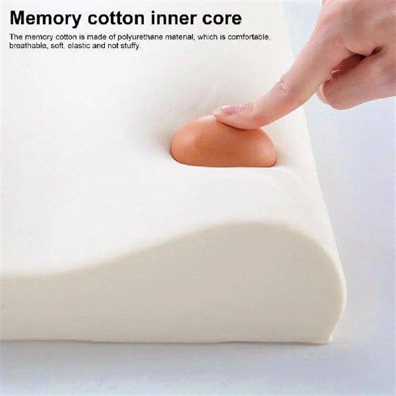 Memory Cotton Lie-prone Nap Pillow Ergonomic Arm Comfort - 实物图