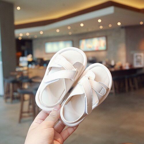 Summer 2025 Simple Beach Shoes for Girls Fashion Versatile S